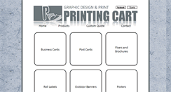 Desktop Screenshot of printingcart.com